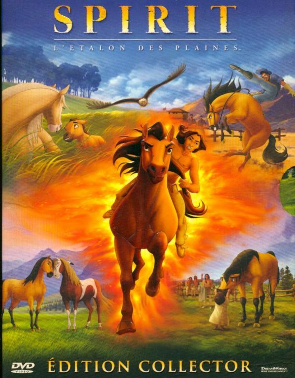 Livrenpoche : Spirit, l'étalon des Plaines (Édition Collector) - Kelly Asbury, Lorna Cook - DVD