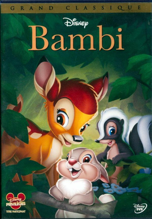 Livrenpoche : Bambi - David Hand - DVD