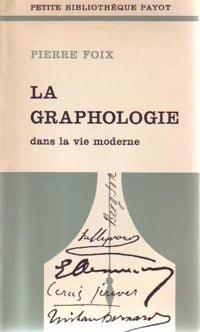 Livrenpoche : La graphologie - Foix - Pierre Foix - Livre