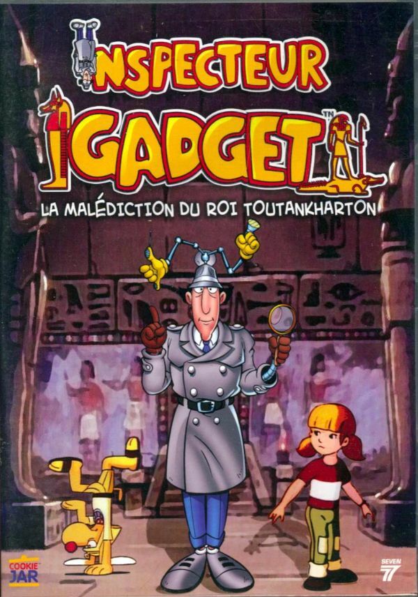 Livrenpoche : Inspecteur Gadget-Vol. 1 : La malédiction du Roi Toutankharton - Raymond Jafelice, Edouard David, Bruno Bianchi, Dave Cox, Ken Stephenson - DVD