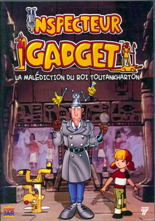 Livrenpoche : Inspecteur Gadget-Vol. 1 : La malédiction du Roi Toutankharton - Raymond Jafelice, Edouard David, Bruno Bianchi, Dave Cox, Ken Stephenson - DVD