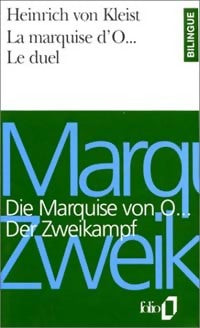 Livrenpoche : La marquise d'O / Le duel - Heinrich Von Kleist - Livre