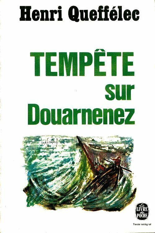Tempête sur Douarnenez - Henri Quéffelec -  Le Livre de Poche - Livre