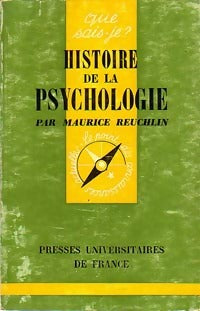Livrenpoche : Histoire de la psychologie - Maurice Reuchlin - Livre