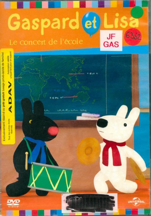 Livrenpoche : Gaspard & Lisa-Le Concert de l'école - Lauren Gold - DVD