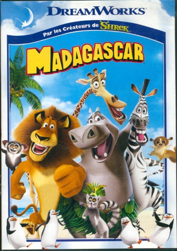 Livrenpoche : Madagascar - Tom McGrath, Eric Darnell - DVD