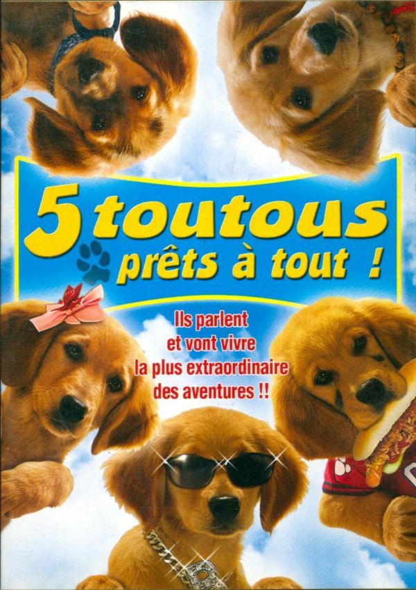 Livrenpoche : 5 toutous prets a tout! - Robert Vince - DVD