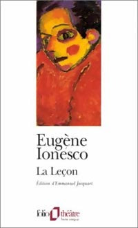 La leçon - Eugène Ionesco - Livre