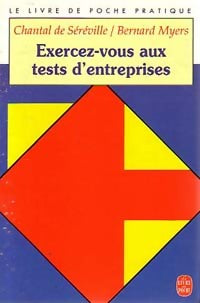 Exercez-vous aux tests d'entreprise - Claude De Séréville -  Le Livre de Poche - Livre