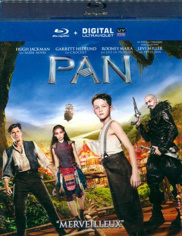 Livrenpoche : Pan (Blu-Ray + Copie Digitale) - Joe Wright - DVD