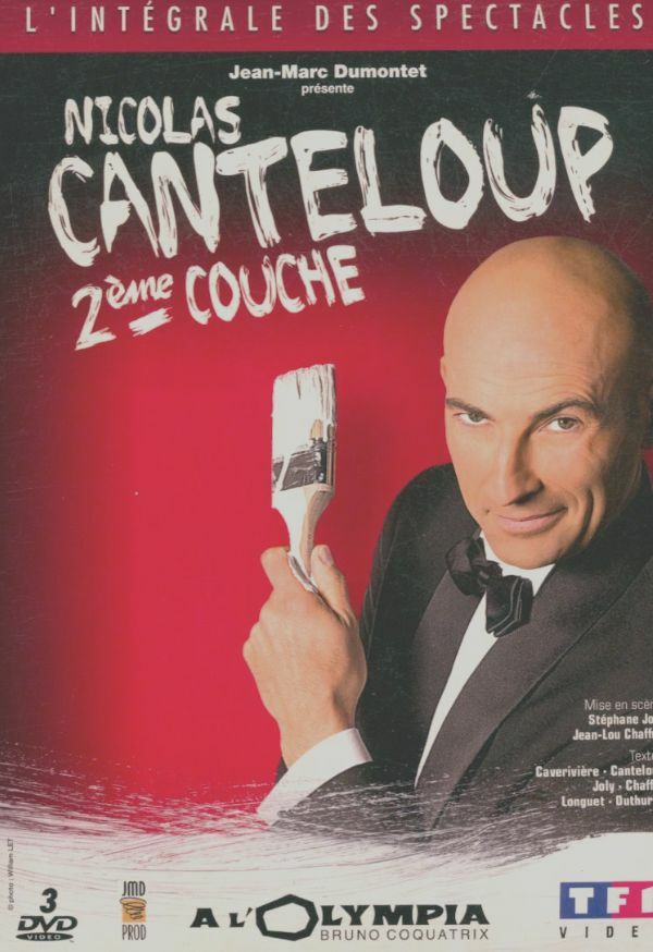 Livrenpoche : Cofffret Nicolas Canteloup : au Palais des Glaces ; 2ème couche - Gilbert Namiand - DVD