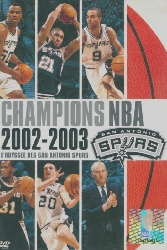 Livrenpoche : Le Championnat NBA 2002-2003, L'Odyssee des San Antonio Spurs - Jim Podhoretz, Steve Michaud - DVD
