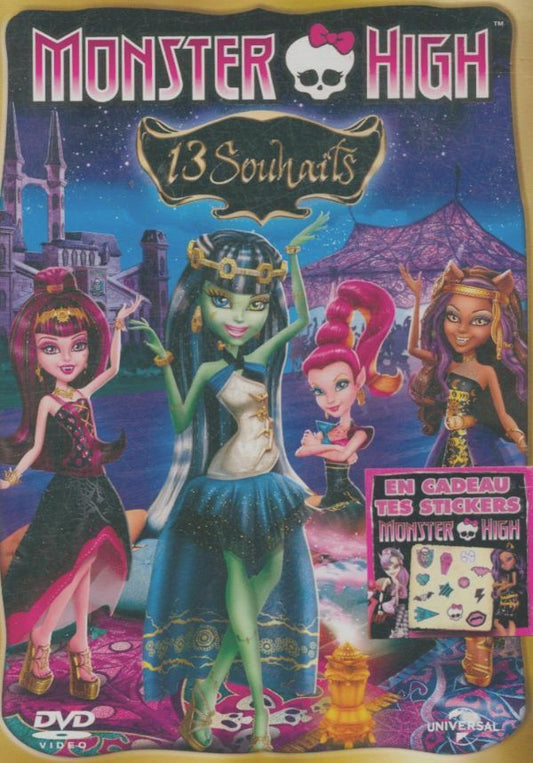 Livrenpoche : Monster High-13 souhaits - Audu Paden, Radomski, Eric - DVD