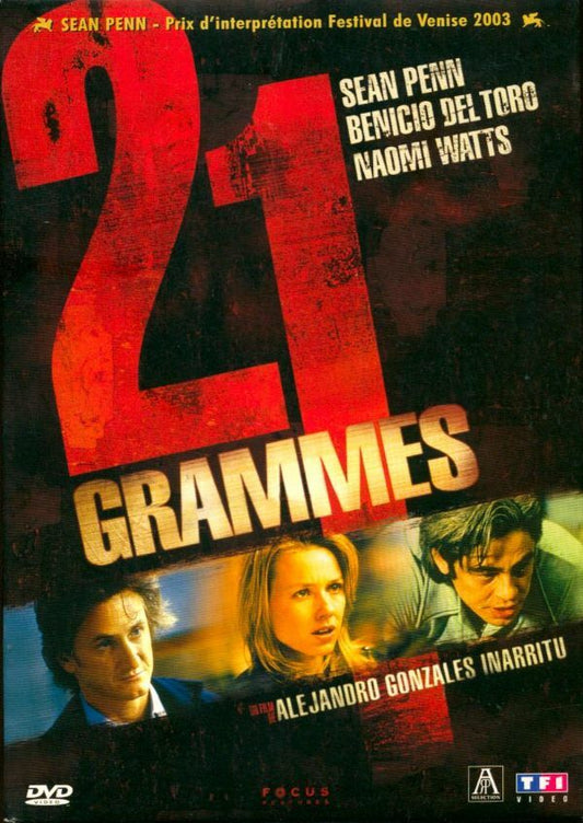 Livrenpoche : 21 grammes - Alejandro González Iñárritu - DVD