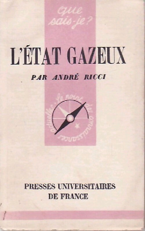 Livrenpoche : L'état gazeux - A. Ricci - Livre
