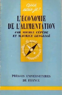 Livrenpoche : L'économie de l'alimentation - Maurice Lengellé, Michel Cépède - Livre
