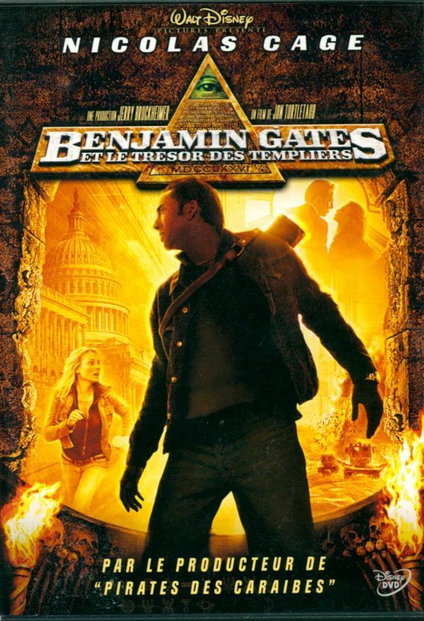 Livrenpoche : Benjamin Gates et le trésor des Templiers - Jon Turteltaub - DVD