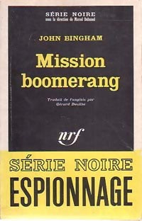 Livrenpoche : Mission boomerang - John Bingham - Livre