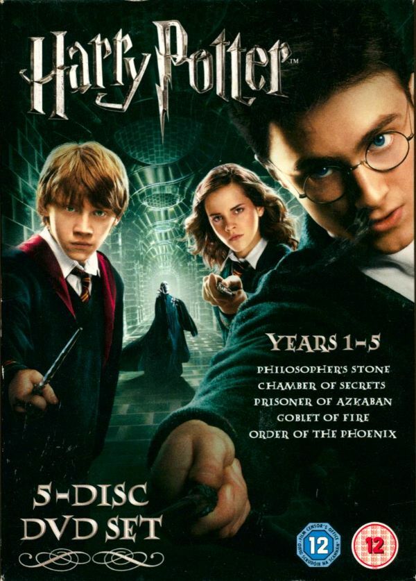 Livrenpoche : Harry Potter - Years 1 - 5 (Box Set) - Mike Newell, Chris Columbus, Alfonso Cuarón, David Yates - DVD