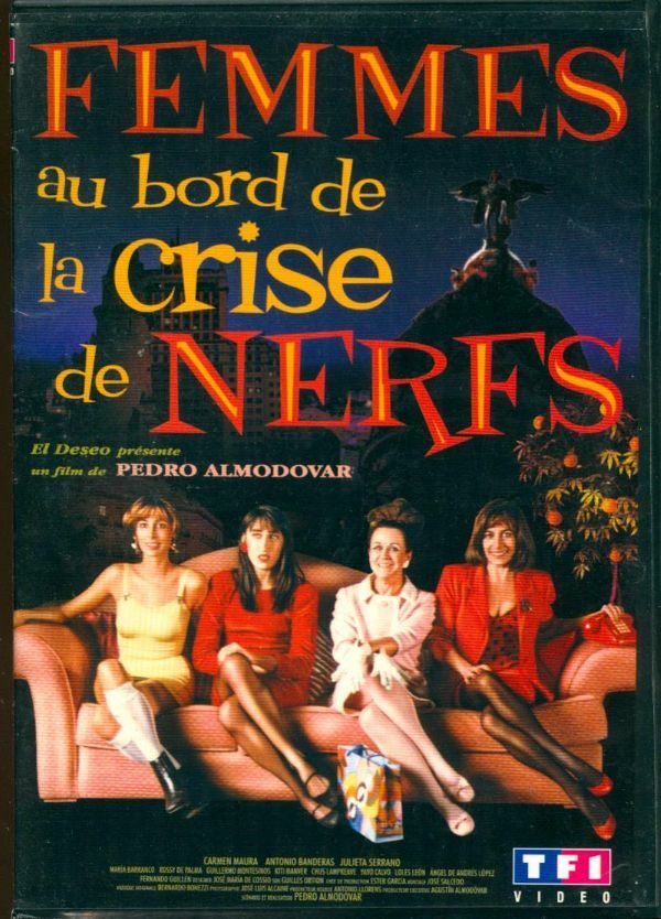Livrenpoche : Femmes au Bord de la Crise de nerfs - Pedro Almodóvar - DVD