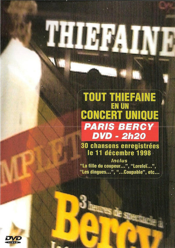 Livrenpoche : Hubert Félix Thiéfaine - En Concert À Bercy - Hubert Félix Thiéfaine - DVD