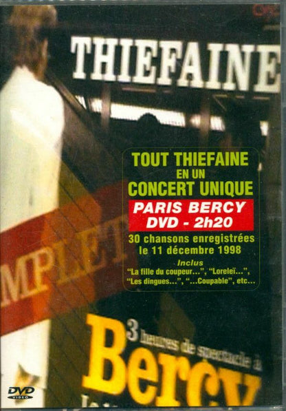Livrenpoche : Hubert Félix Thiéfaine - En Concert À Bercy - Hubert Félix Thiéfaine - DVD