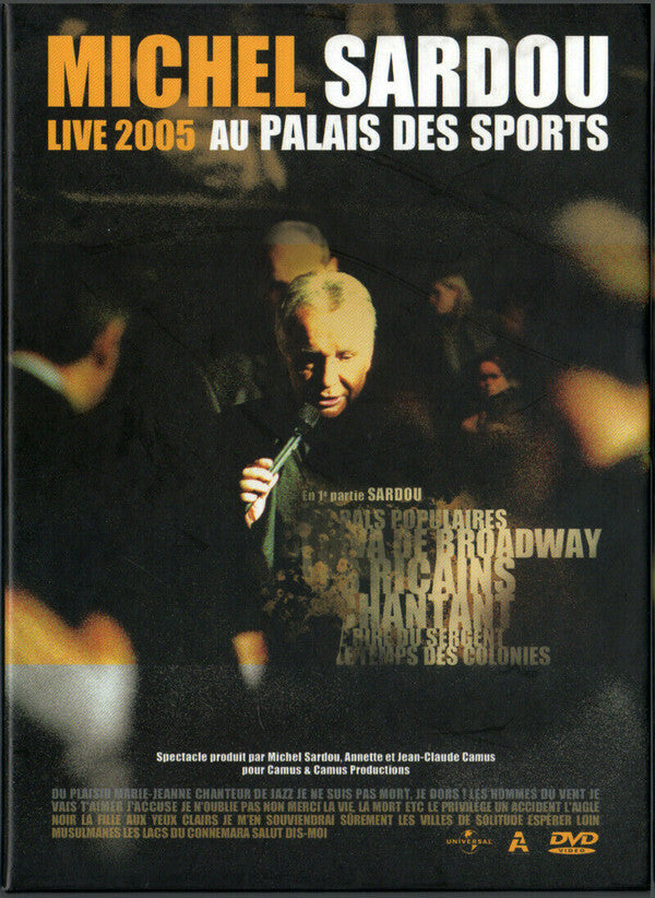 Livrenpoche : Michel Sardou - Live 2005 Au Palais Des Sports - Michel Sardou - DVD