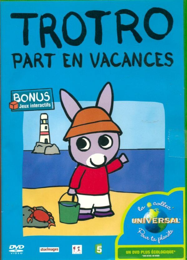 Livrenpoche : Trotro Part en Vacances - Eric Cazes, Stéphane Lezoray - DVD