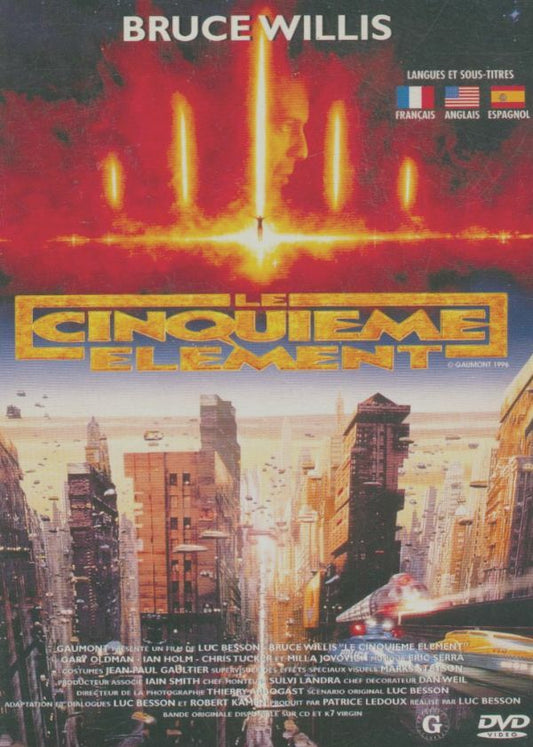 Livrenpoche : Le Cinquième élément - Luc Besson - DVD