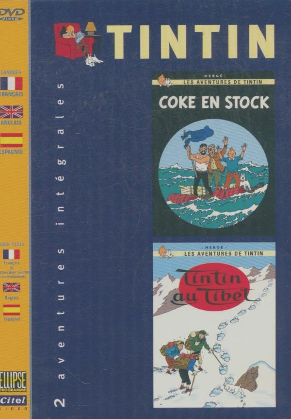 Livrenpoche : Les Aventures de Tintin : Coke en stock / Les Aventures de Tintin au Tibet - Stéphane Bernasconi - DVD