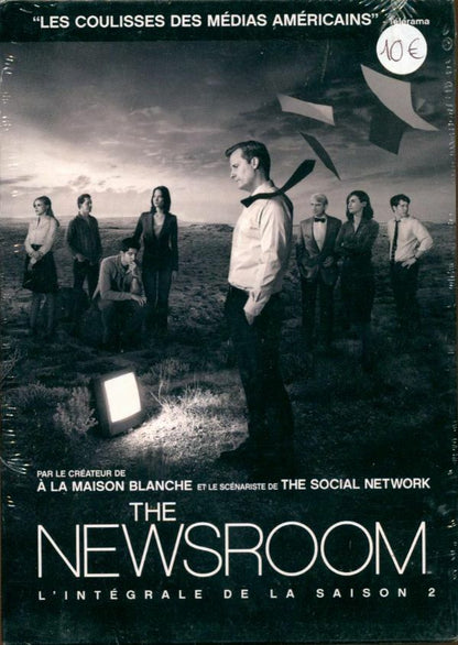 Livrenpoche : The Newsroom - Saison 2 - DVD - HBO - Anthony Hemingway, Carl Franklin, Lesli Linka Glatter, Jeremy Podeswa, Jason Ensler, Julian Farino, Alan Poul - DVD