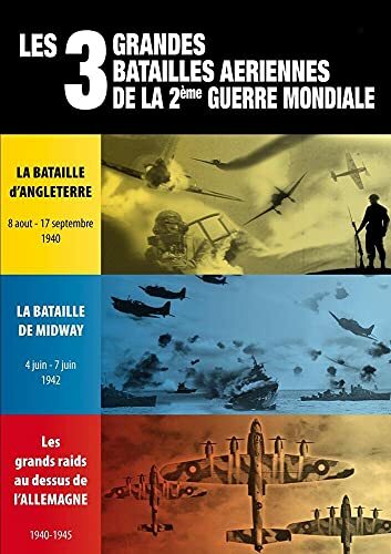 Livrenpoche : Les 3 Grandes batailles aériennes de la 2ème Guerre Mondiale - Réalisateur Inconnu - DVD