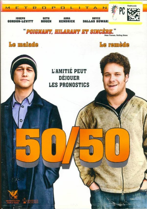 Livrenpoche : 50 / 50 - Jonathan Levine - DVD