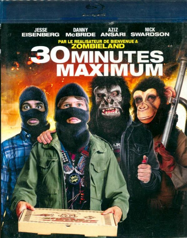 Livrenpoche : 30 minutes maximum (Blu-ray) - Ruben Fleischer - DVD