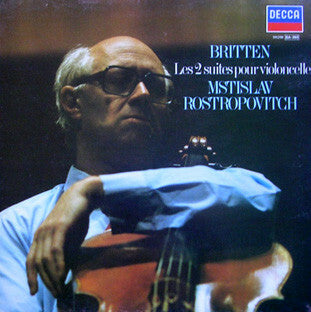 Livrenpoche : Britten - Mstislav Rostropovitch - Les 2 Suites Pour Violoncelle - Mstislav Rostropovitch - Vinyle