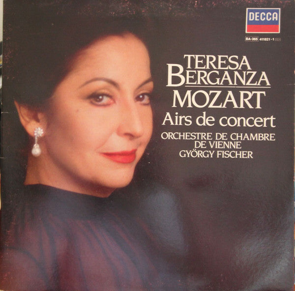 Livrenpoche : Teresa Berganza - Airs de Concert de Mozart - Teresa Berganza, Mozart - Vinyle