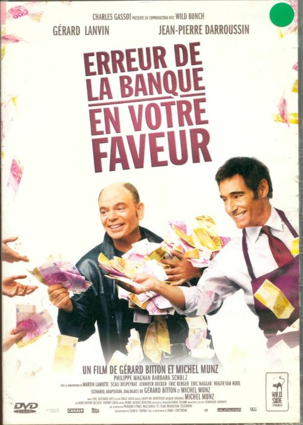 Livrenpoche : Erreur de la Banque en Votre faveur - Munz, Michel, Gérard Bitton - DVD