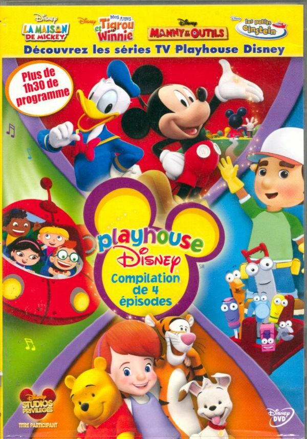 Livrenpoche : Playhouse Disney-Compilation de 4 épisodes - XXX - DVD
