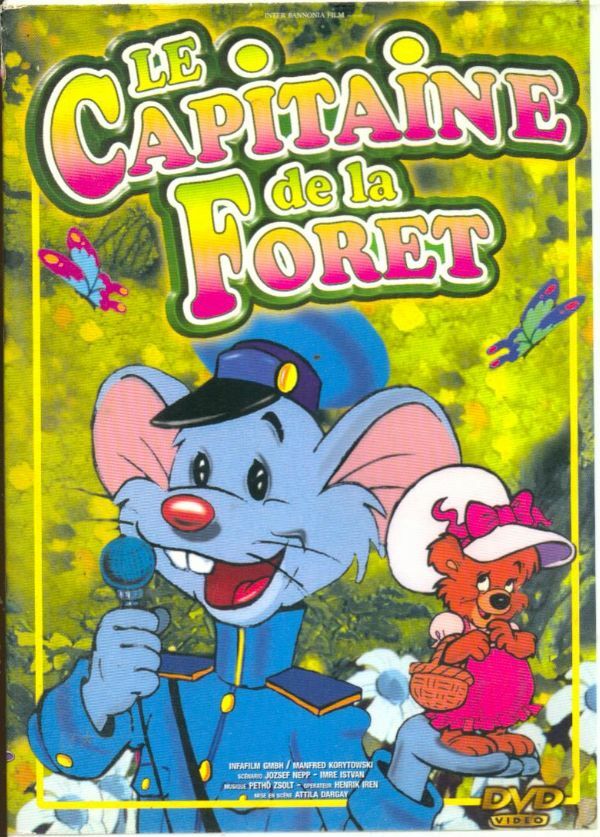 Livrenpoche : Le Capitaine de la forêt - Attila Dargay - DVD