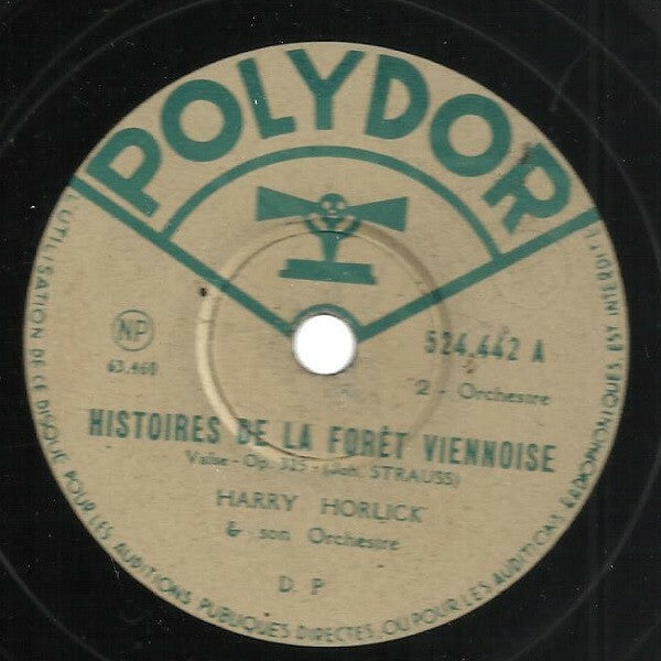 Livrenpoche : Harry Horlick & Son Orchestre - Histoires De La Forêt Viennoise - Harry Horlick & Son Orchestre - Vinyle