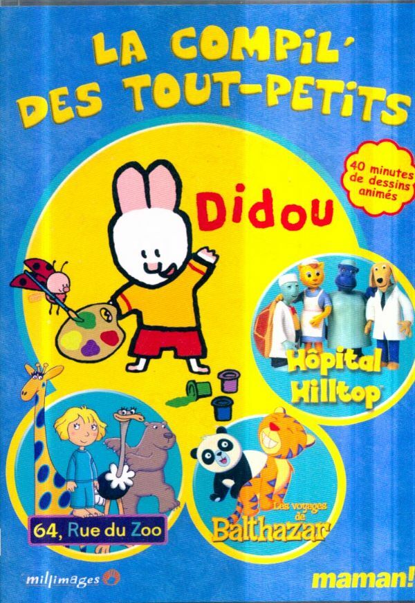 Livrenpoche : La Compil' Des Tout Petits - Didou 64 Rue du zoo, Balthazar, Hôpital hiltop - - XXX - DVD