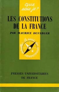 Livrenpoche : Les constitutions de la France - Maurice Duverger - Livre