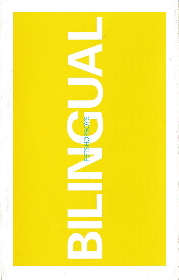 Livrenpoche : Pet Shop Boys - Bilingual - Pet Shop Boys - Cassette