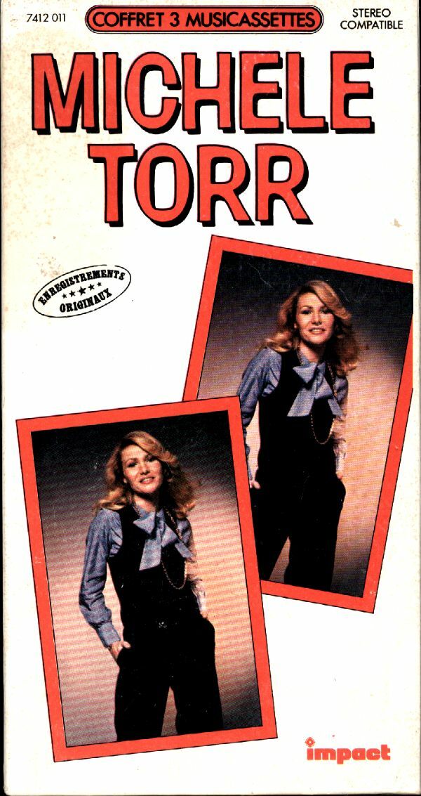 Livrenpoche : Michele Torr - Coffret 3 K7 - Michèle Torr - Cassette