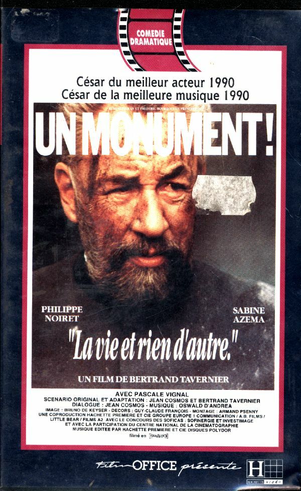 Livrenpoche : La vie et rien d'autre (VHS) - Bertrand Tavernier - VHS