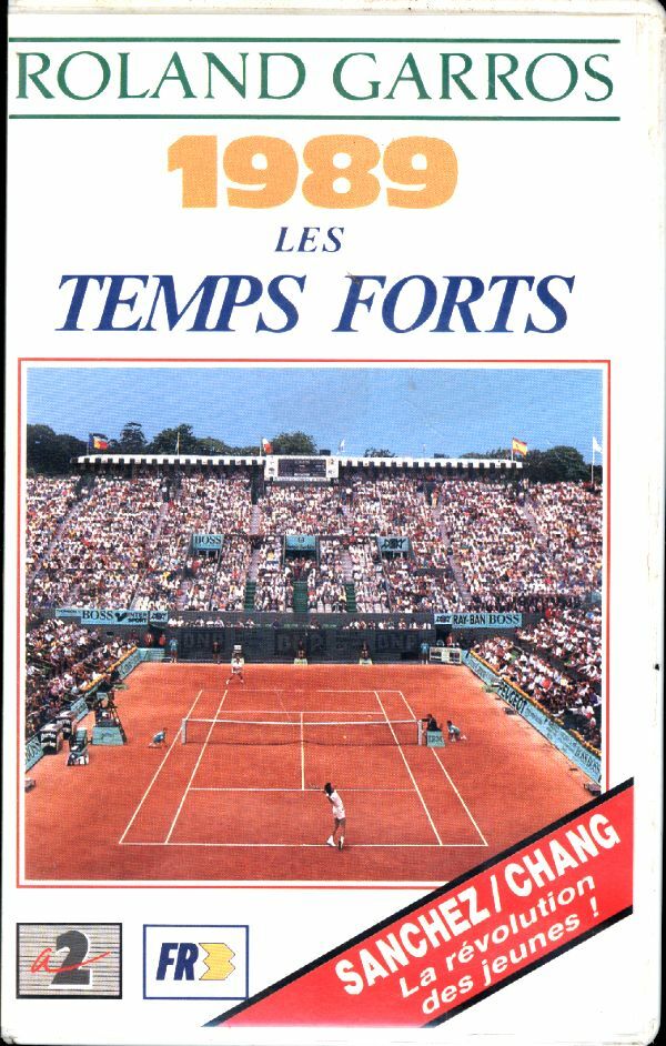 Livrenpoche : Roland Garros 1989. Les temps forts (VHS) - XXX - VHS