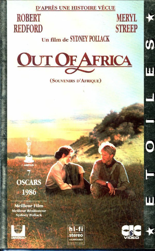 Livrenpoche : Out of Africa (VHS) - Sydney Pollack - VHS