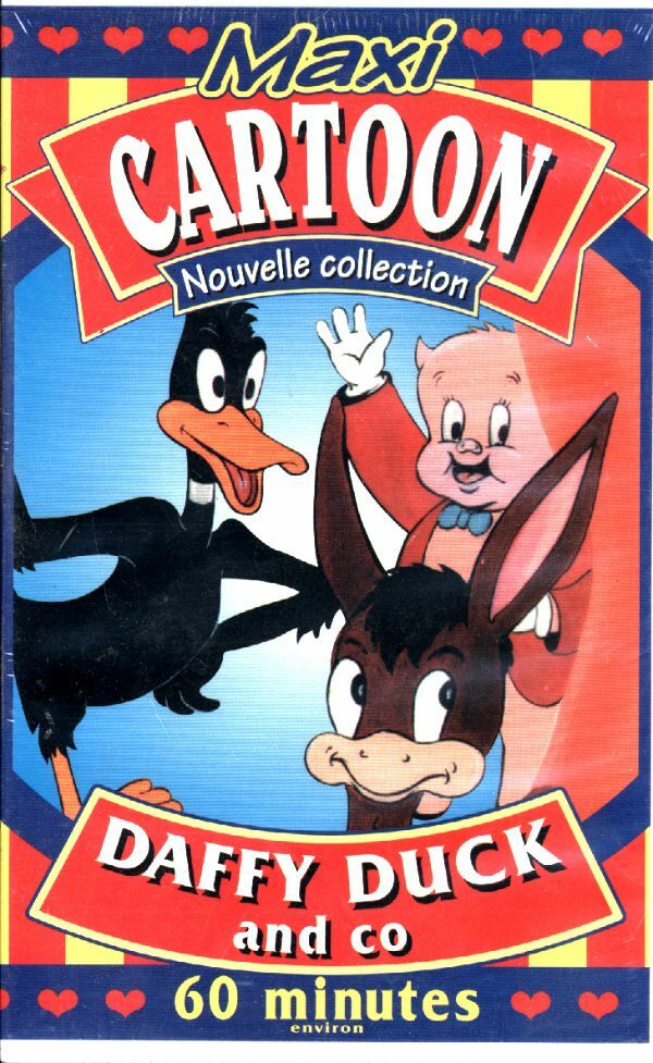 Livrenpoche : Maxi cartoon : Daffy Duck and co - XXX - VHS