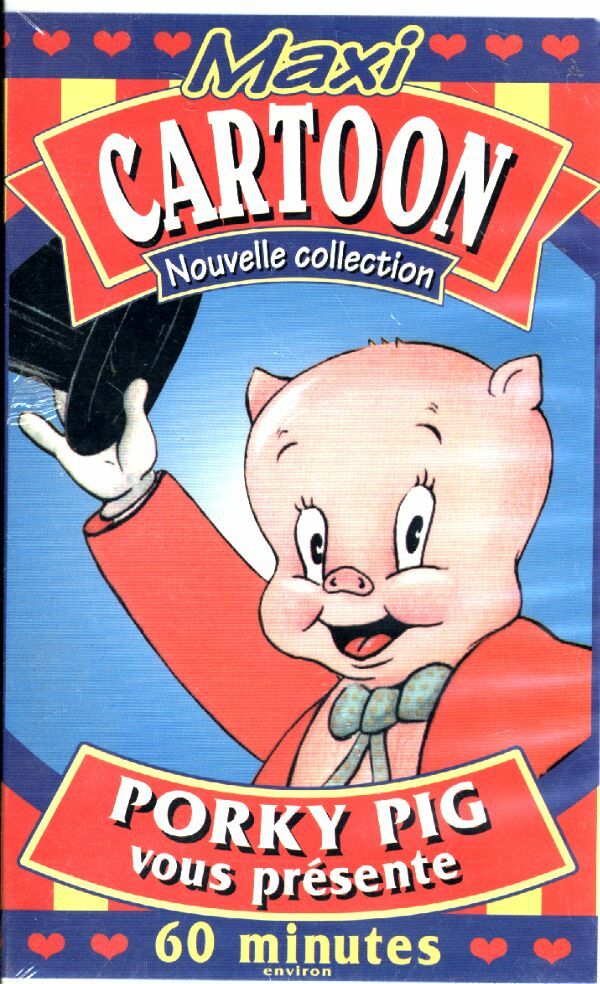 Livrenpoche : Maxi cartoon : Porky Pig vous présente - XXX - VHS