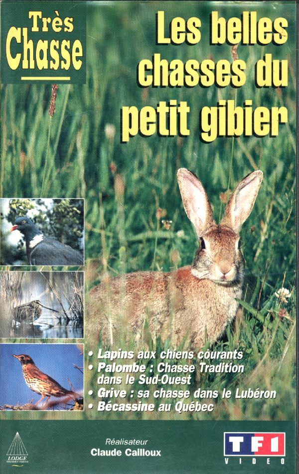 Livrenpoche : Très chasse : Les Belles chasses du petit gibier (VHS) - Cailloux, Claude - VHS
